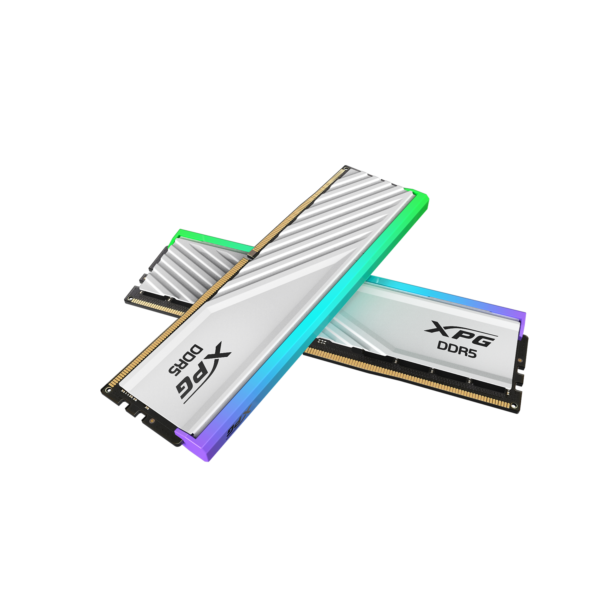 ⁦XPG LANCER BLADE RGB 32G (2X16G) DDR5 6400Mhz CL32 WHITE⁩ – תמונה ⁦3⁩
