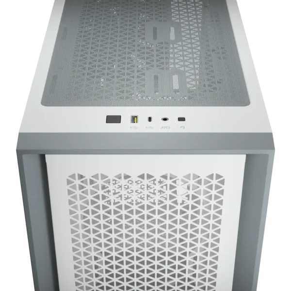 ⁦CORSAIR 4000D AIRFLOW White⁩ – תמונה ⁦3⁩