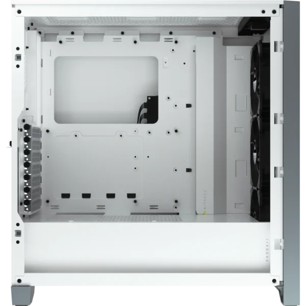 ⁦CORSAIR 4000X iCUE RGB White⁩ – תמונה ⁦5⁩