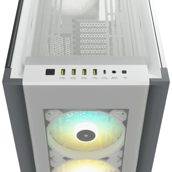 ⁦CORSAIR 7000X iCUE RGB White⁩ – תמונה ⁦3⁩