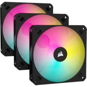 Corsair iCUE AR120 RGB Triple Pack Black