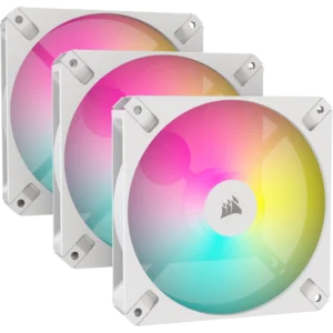 Corsair iCUE AR120 RGB Triple Pack White
