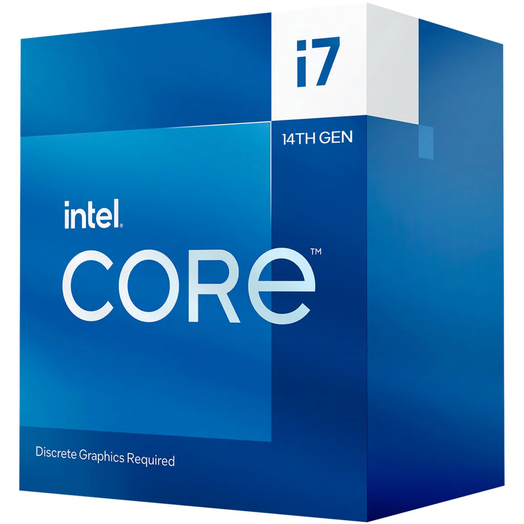 מעבד Intel Core i7-14700 עם 20 ליבות, תדר עד 5.4GHz, תמיכה ב־DDR5, גרפיקה UHD 770 וביצועים גבוהים – מושלם לגיימינג, עבודה ויצירת תוכן