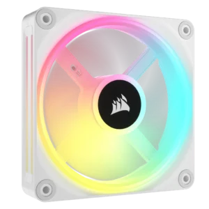 Corsair iCUE QX120 RGB Single Fan White