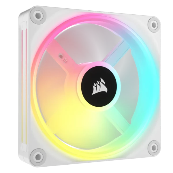 Corsair iCUE QX120 RGB Single Fan White