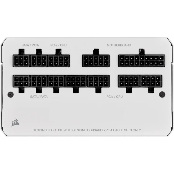 ⁦Corsair 850W 80+ GOLD RM850 White⁩ – תמונה ⁦3⁩
