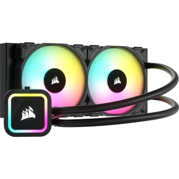 CORSAIR H100x iCUE RGB Black