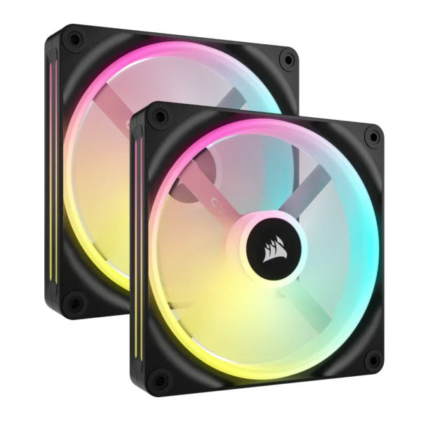 Corsair iCUE QX140 RGB Dual Fan Black