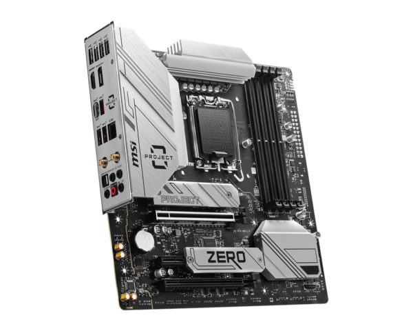 ⁦MSI B760M PROJECT ZERO⁩ – תמונה ⁦2⁩