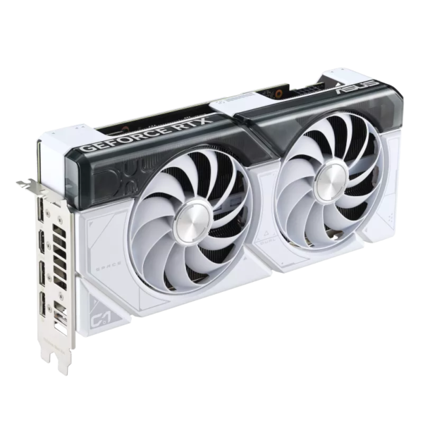 ⁦ASUS GeForce RTX™ 4070 DUAL OC 12GB WHITE⁩ – תמונה ⁦3⁩