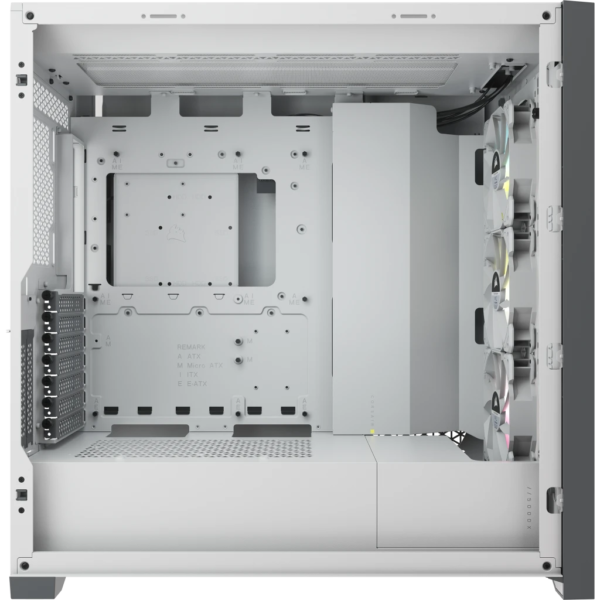 ⁦CORSAIR 5000X iCUE RGB White⁩ – תמונה ⁦5⁩