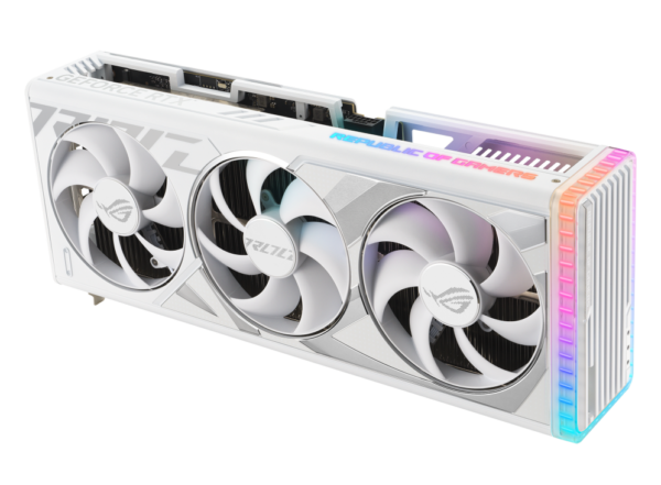 ⁦ASUS GeForce RTX™ 4090 ROG STRIX 24G OC WHITE⁩ – תמונה ⁦3⁩