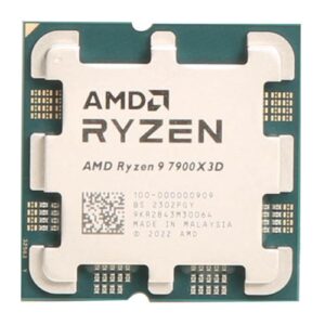 AMD 12 Core Ryzen 9 7900X3D Tray