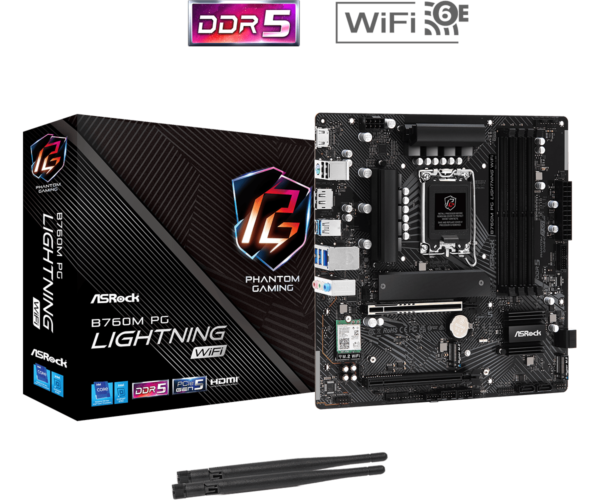 ASRock PG B760M Lightning WiFi DDR5