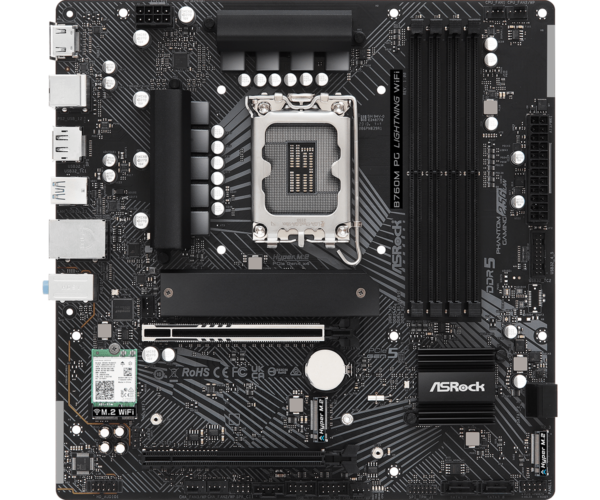 ⁦ASRock PG B760M Lightning WiFi DDR5⁩ – תמונה ⁦3⁩