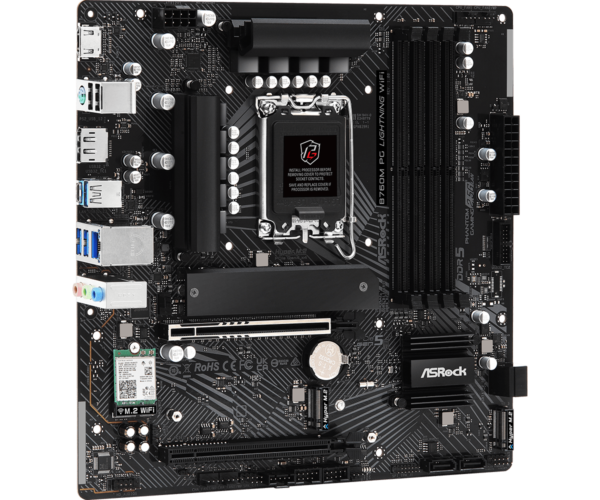 ⁦ASRock PG B760M Lightning WiFi DDR5⁩ – תמונה ⁦5⁩