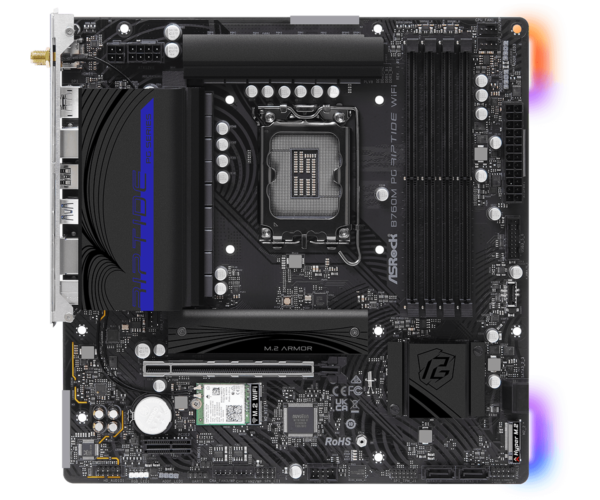 ⁦ASRock PG B760M Riptide WiFi DDR5⁩ – תמונה ⁦3⁩