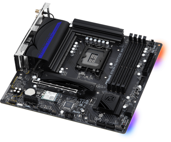 ⁦ASRock PG B760M Riptide WiFi DDR5⁩ – תמונה ⁦4⁩