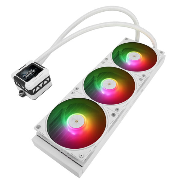 ⁦THERMALRIGHT Frozen Warframe 360 WHITE ARGB⁩ – תמונה ⁦5⁩