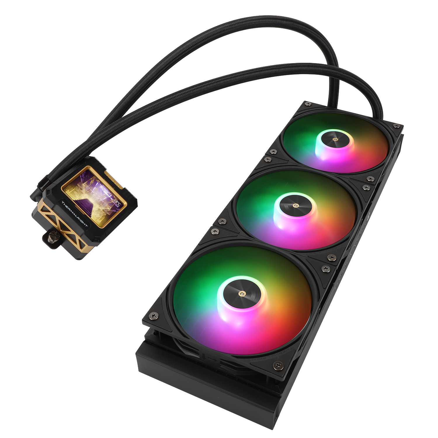 THERMALRIGHT Frozen Warframe 360 BLACK ARGB – תמונה 2