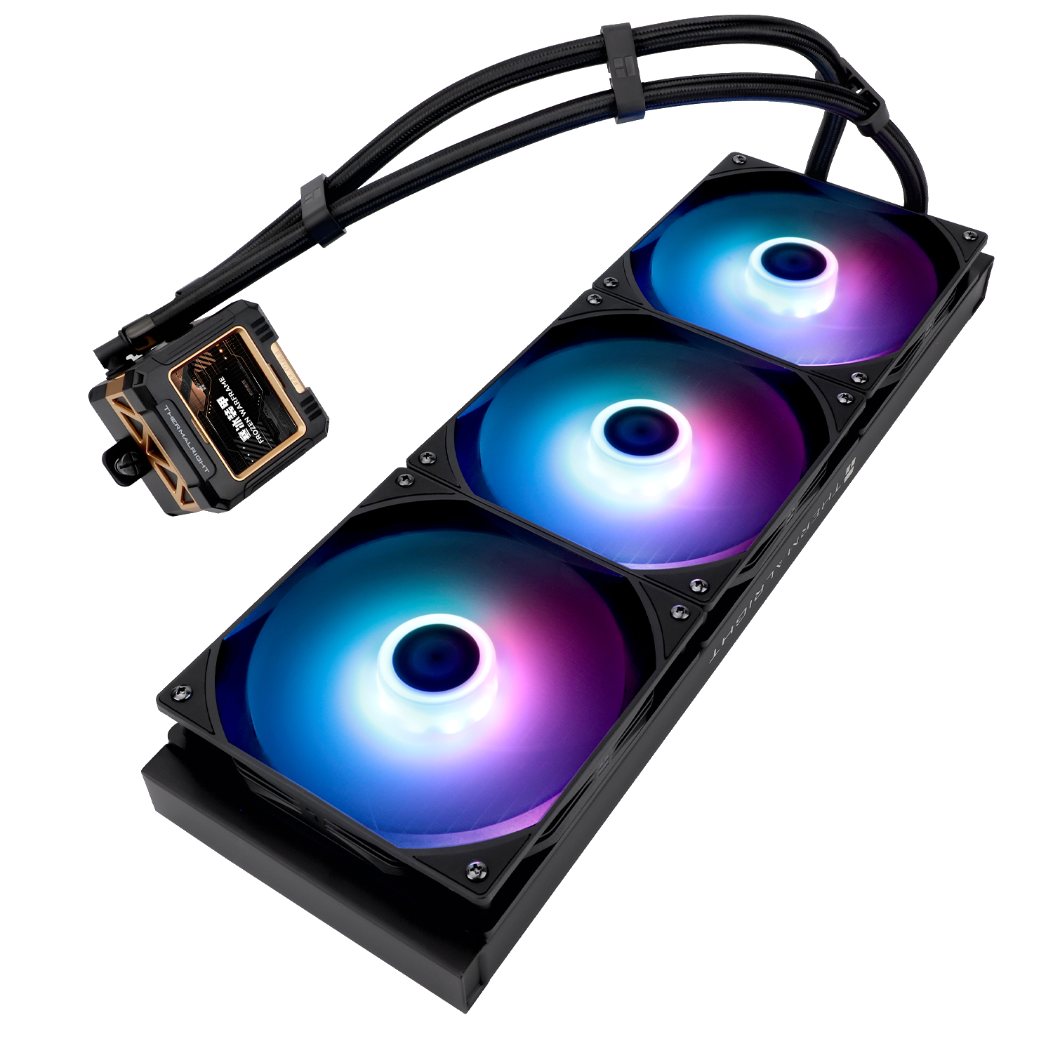 THERMALRIGHT Frozen Warframe 420 BLACK ARGB – תמונה 3