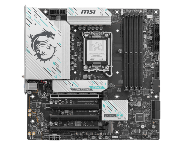 ⁦MSI B860M GAMING PLUS WIFI⁩ – תמונה ⁦2⁩