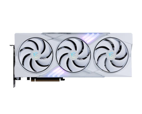 ⁦כרטיס מסך MSI GeForce RTX 5080 16G GAMING TRIO OC WHITE - בצבע לבן⁩ – תמונה ⁦2⁩