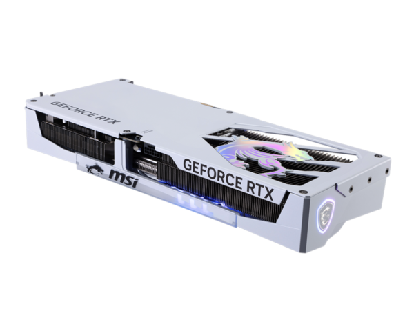 ⁦כרטיס מסך MSI GeForce RTX 5080 16G GAMING TRIO OC WHITE - בצבע לבן⁩ – תמונה ⁦4⁩