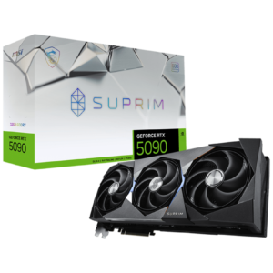 כרטיס מסך MSI GeForce RTX 5090 32GB SUPRIM SOC, ביצועים גבוהים לגיימינג ועריכה גרפית מתקדמת.