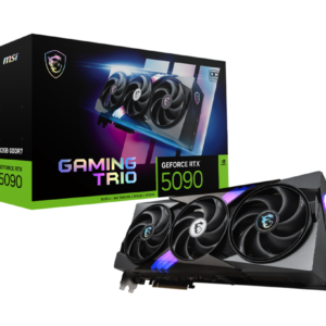 כרטיס מסך MSI GeForce RTX 5090 32GB GAMING TRIO OC עם קירור מתקדם, ביצועים גבוהים לגיימינג ועריכה גרפית