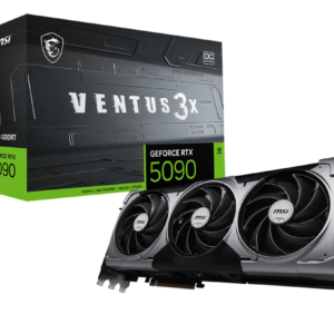 כרטיס מסך MSI GeForce RTX 5090 32GB VENTUS 3X OC עם קירור מתקדם, ביצועים גבוהים לגיימינג ועריכה גרפית