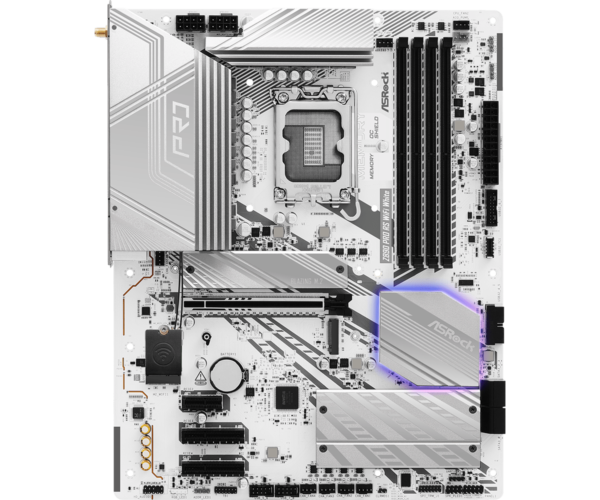 ⁦ASRock Z890 Pro RS WiFi White⁩ – תמונה ⁦3⁩