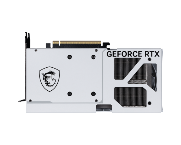 ⁦כרטיס מסך לבן MSI GeForce RTX 5070 12G VENTUS 2X OC WHITE⁩ – תמונה ⁦5⁩