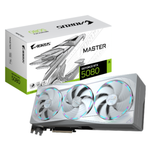 כרטיס מסך GIGABYTE GeForce RTX 5080 AORUS MASTER ICE 16G