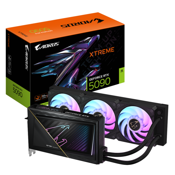 כרטיס מסך GIGABYTE GeForce RTX 5090 XTREME WATERFORCE 32G