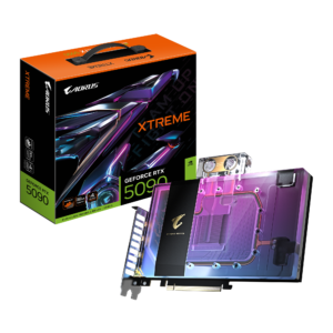 כרטיס מסך GIGABYTE GeForce RTX 5090 XTREME WATERFORCE WB 32G
