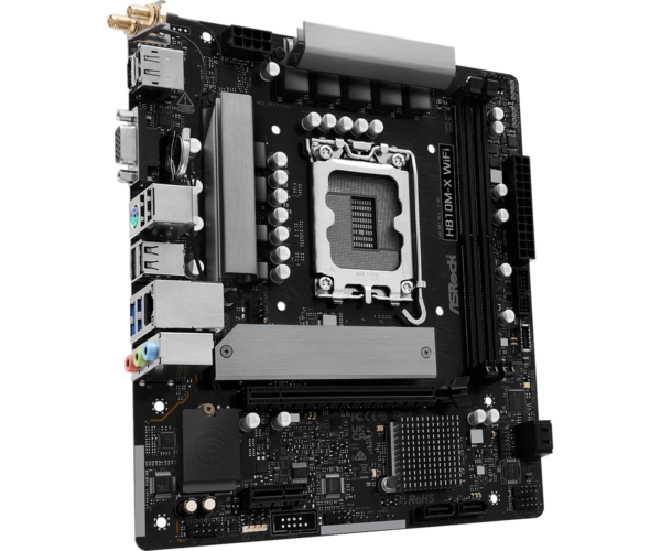 ⁦ASRock H810M-X WiFi⁩ – תמונה ⁦3⁩