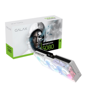 כרטיס מסך GALAX GeForce RTX 5080 1-Click OC White - בצבע לבן