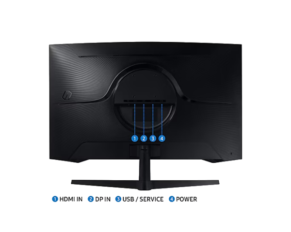 ⁦מסך מחשב גיימינג קעור 32 אינץ Samsung Odyssey G5 G55C⁩ – תמונה ⁦7⁩