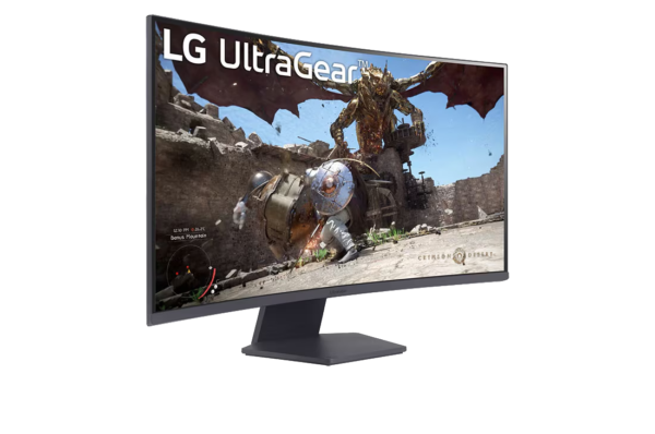 ⁦מסך מחשב גיימינג קעור 31.5 אינץ LG UltraGear 32GS60QC-B QHD VA 180Hz 1MS⁩ – תמונה ⁦4⁩