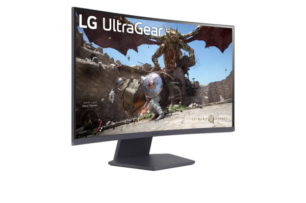 ⁦מסך מחשב גיימינג קעור 27 אינץ LG UltraGear 27GS60QC-B QHD VA 180Hz 1MS⁩ – תמונה ⁦4⁩
