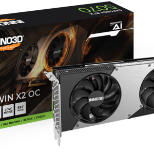 INNO3D GeForce RTX 5070 TWIN X2 OC הוא כרטיס גרפי אידיאלי לגיימרים ויוצרים שמחפשים ביצועים מרשימים בגודל קומפקטי. עם DLSS 4, Ray Tracing, ו-NVIDIA Reflex 2, הכרטיס מציע ביצועים גבוהים, תגובה מהירה וגרפיקה ריאליסטית, תוך שמירה על קירור אפקטיבי ועיצוב מרהיב. אם אתם מחפשים כרטיס גרפי שיספק לכם ביצועים מעולים עבור גיימינג ויצירה, ה-RTX 5070 TWIN X2 OC הוא הבחירה המושלמת.