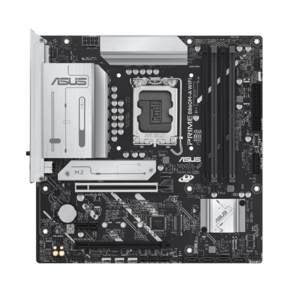 ⁦לוח אם ASUS Prime B860M-A WIFI Intel LGA1851 DDR5 - אחריות היבואן הרשמי⁩ – תמונה ⁦2⁩