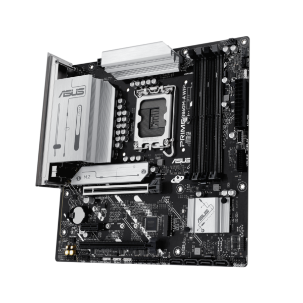 ⁦לוח אם ASUS Prime B860M-A WIFI Intel LGA1851 DDR5 - אחריות היבואן הרשמי⁩ – תמונה ⁦5⁩