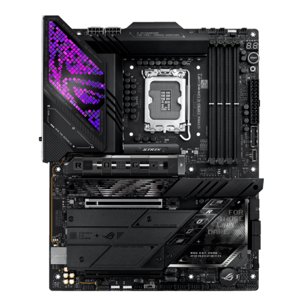 ⁦לוח אם ASUS Rog Strix Z890-E Gaming WIFI Intel LGA1851 DDR5 - אחריות היבואן הרשמי⁩ – תמונה ⁦2⁩