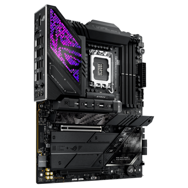 ⁦לוח אם ASUS Rog Strix Z890-E Gaming WIFI Intel LGA1851 DDR5 - אחריות היבואן הרשמי⁩ – תמונה ⁦3⁩
