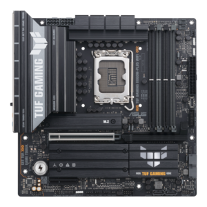 לוח אם ASUS TUF GAMING B860M-PLUS WIFI 7 – תומך Intel LGA1851, זיכרון DDR5, חיבורי PCIe 5.0, Wi-Fi 7 ומחשב גיימינג יציב עם ביצועים טובים