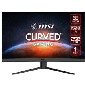 מסך מחשב גיימינג קעור 31.5 אינץ MSI G32C4X – כולל FullHD VA 250Hz 1MS