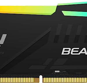 זכרון למחשב נייח Kingston Fury Beast RGB 32GB DDR5 6400 MHz CL 32-39-39  AMD® EXPO KF564C32BBEA-32         O