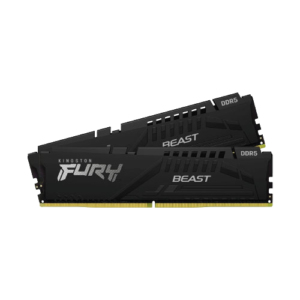זכרון למחשב נייח Kingston Fury Beast 32GB (2x16GB) DDR5 6000MHz CL 36-44-44 KF560C36BBE2K2-32